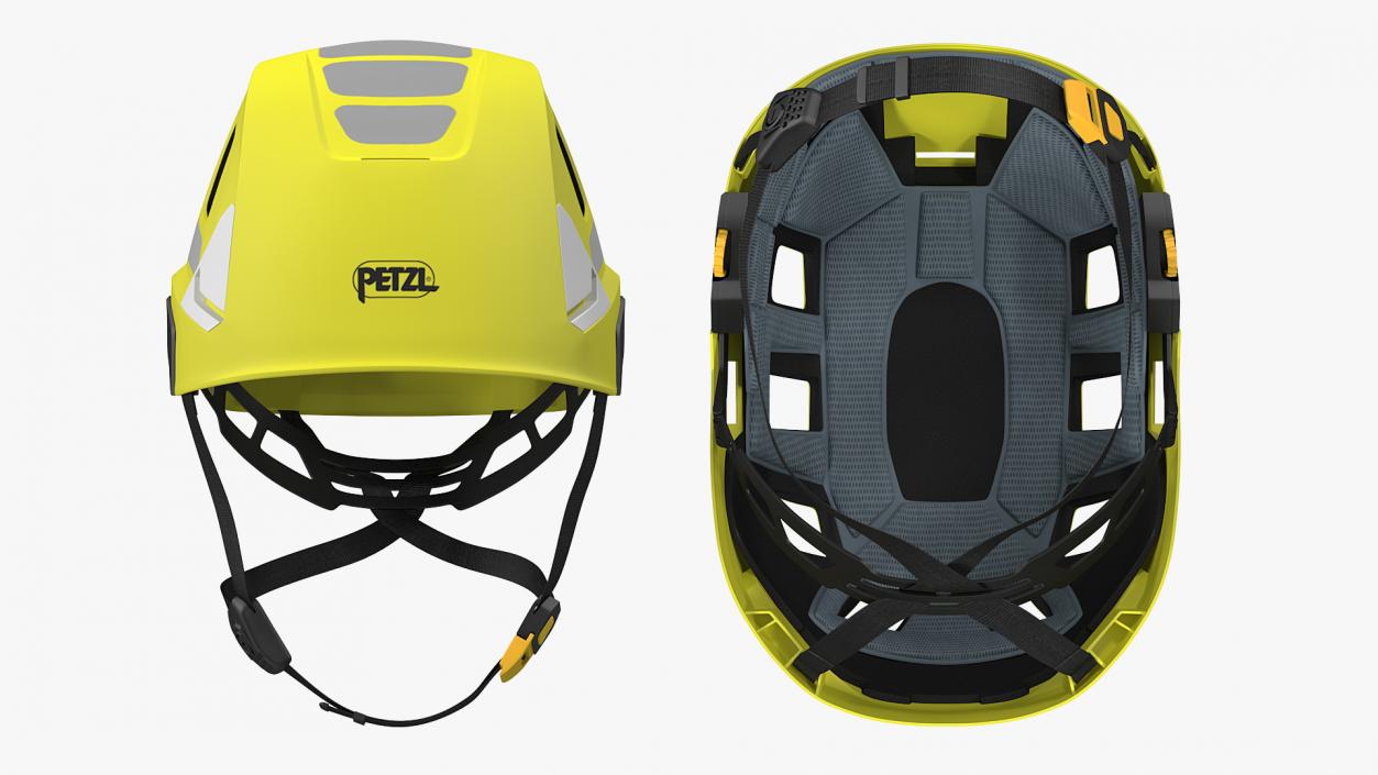 3D Petzl Strato Vent Hi-Viz Helmet