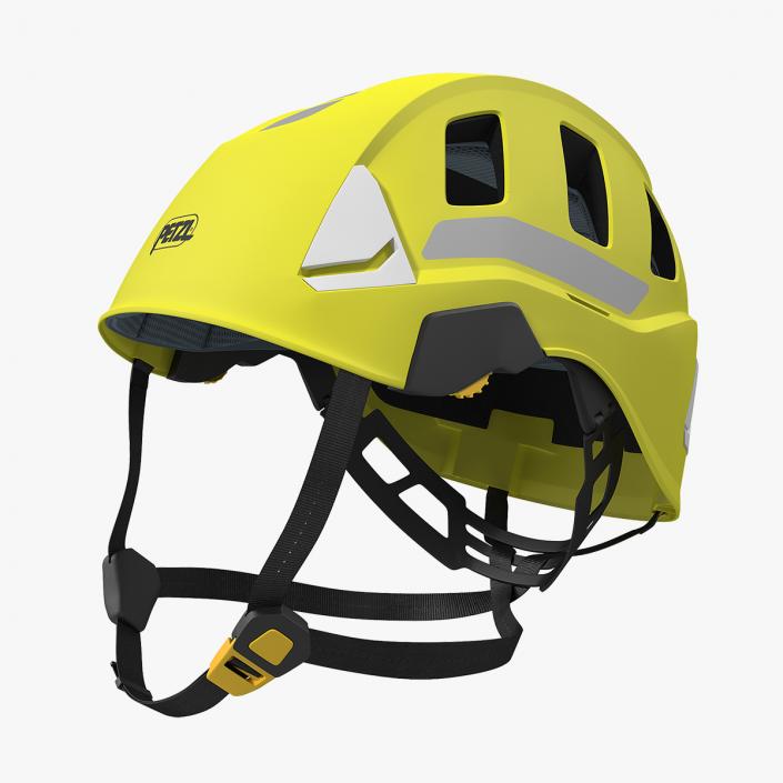 3D Petzl Strato Vent Hi-Viz Helmet