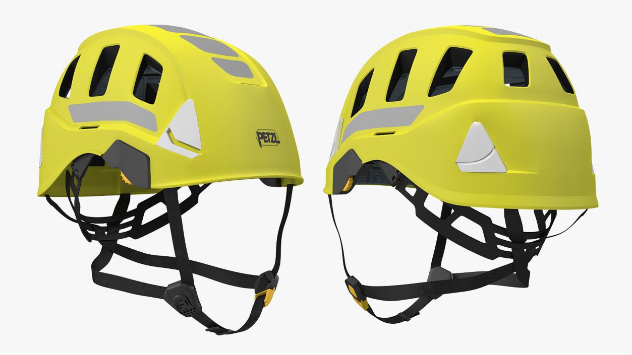 3D Petzl Strato Vent Hi-Viz Helmet