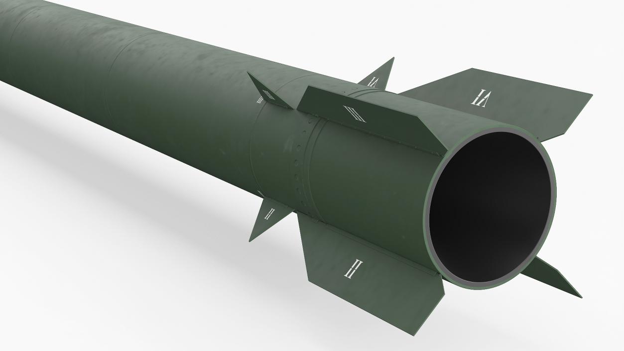 3D model Iranian Fateh-110 Missile