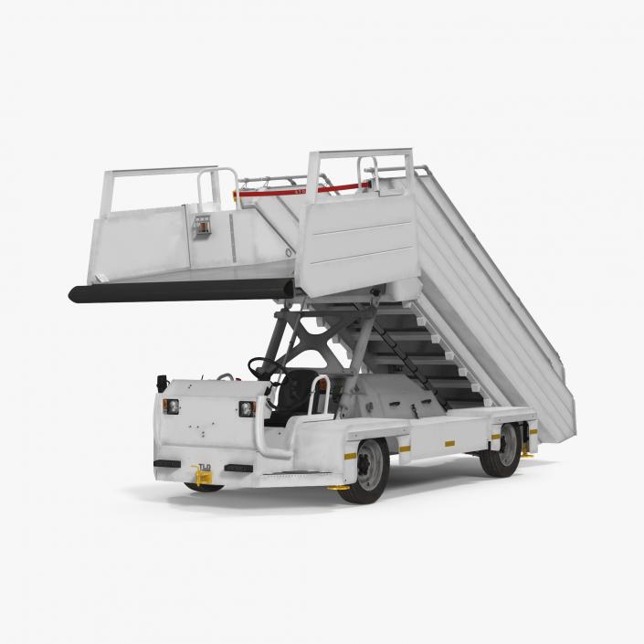 3D model Passenger Boarding Stairs Vehicle TLD ABS 580