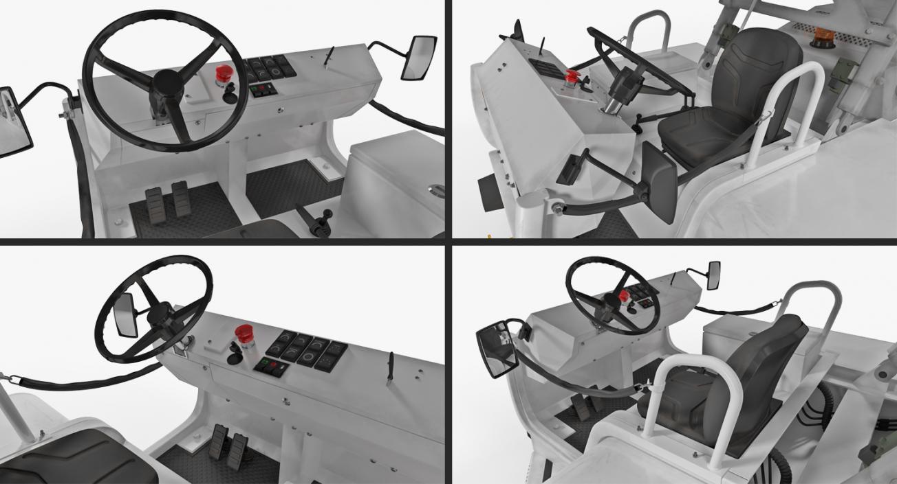 3D model Passenger Boarding Stairs Vehicle TLD ABS 580