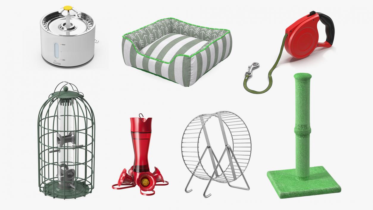 3D Animal Accessories Collection 3