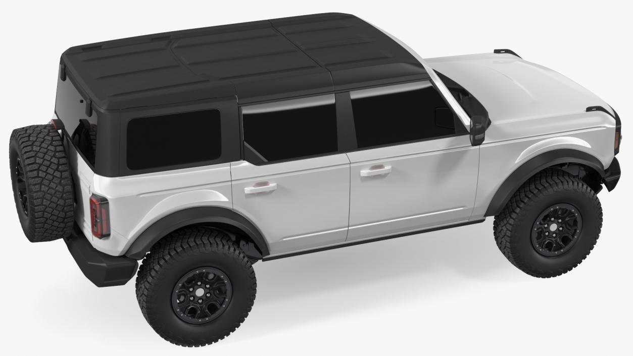 3D Four Door 4X4 SUV Exterior Only