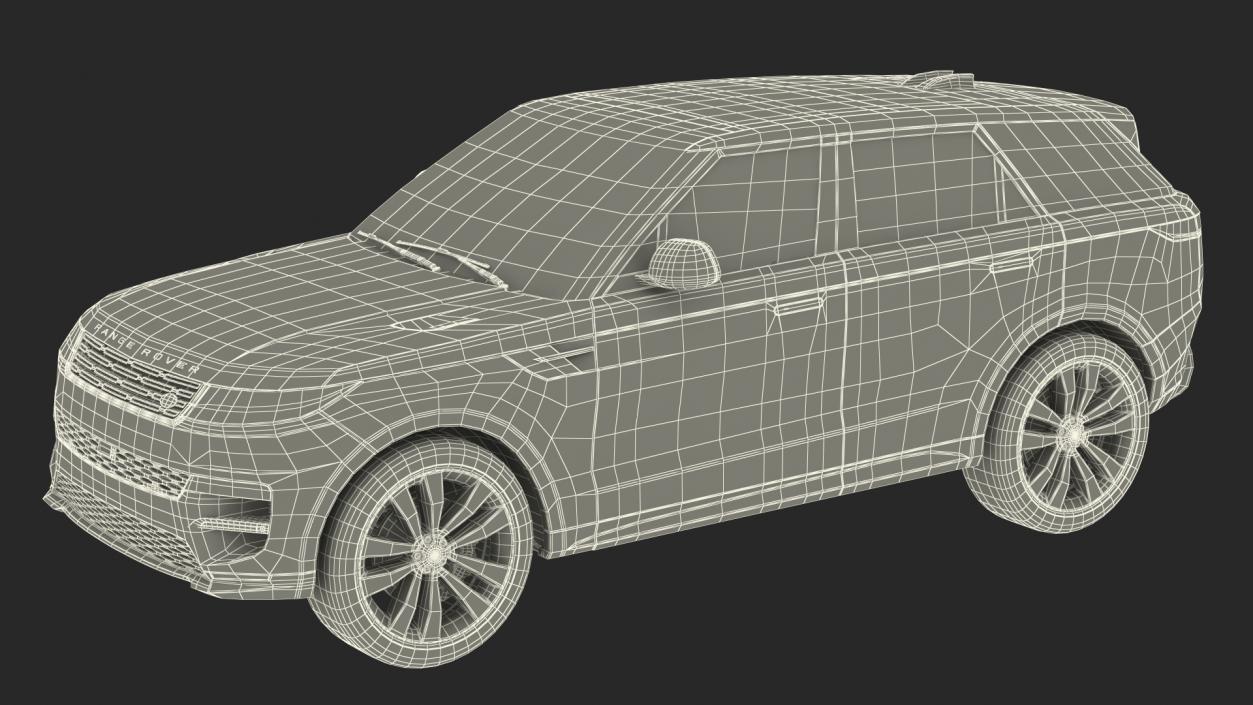 3D Range Rover Landrovers Collection model