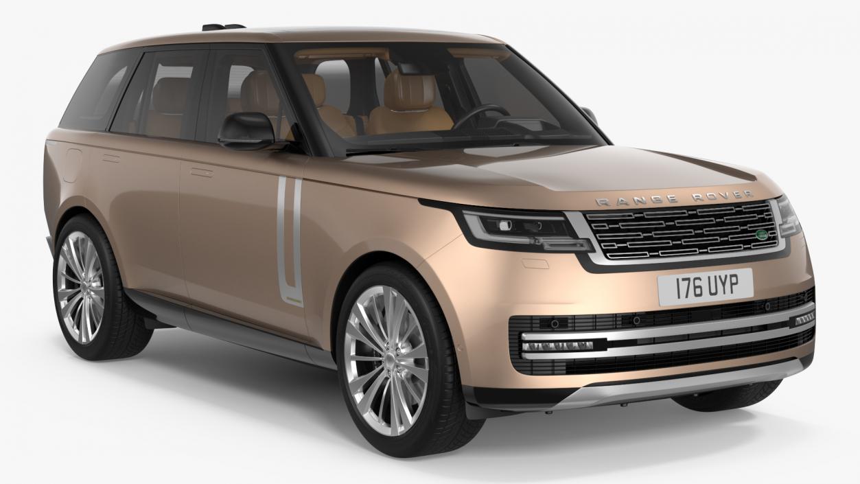 3D Range Rover Landrovers Collection model