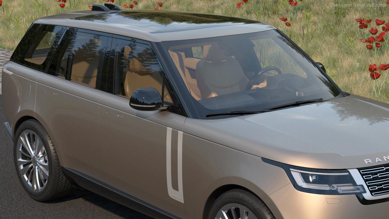 3D Range Rover Landrovers Collection model