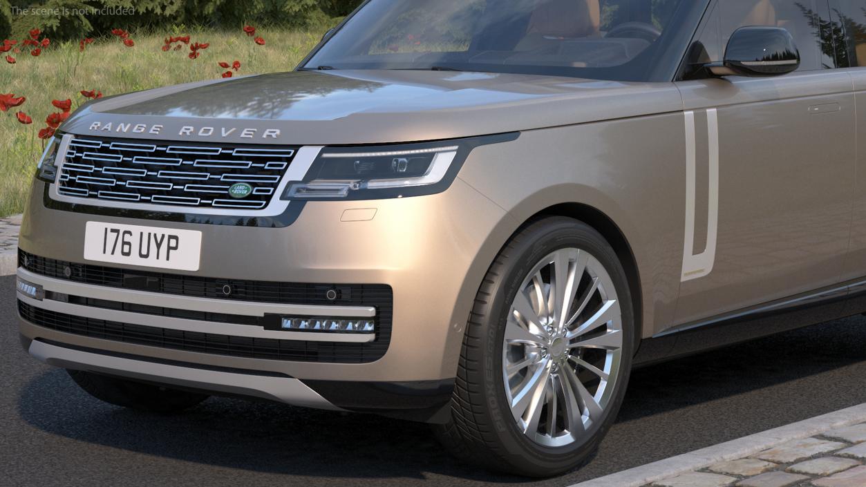 3D Range Rover Landrovers Collection model