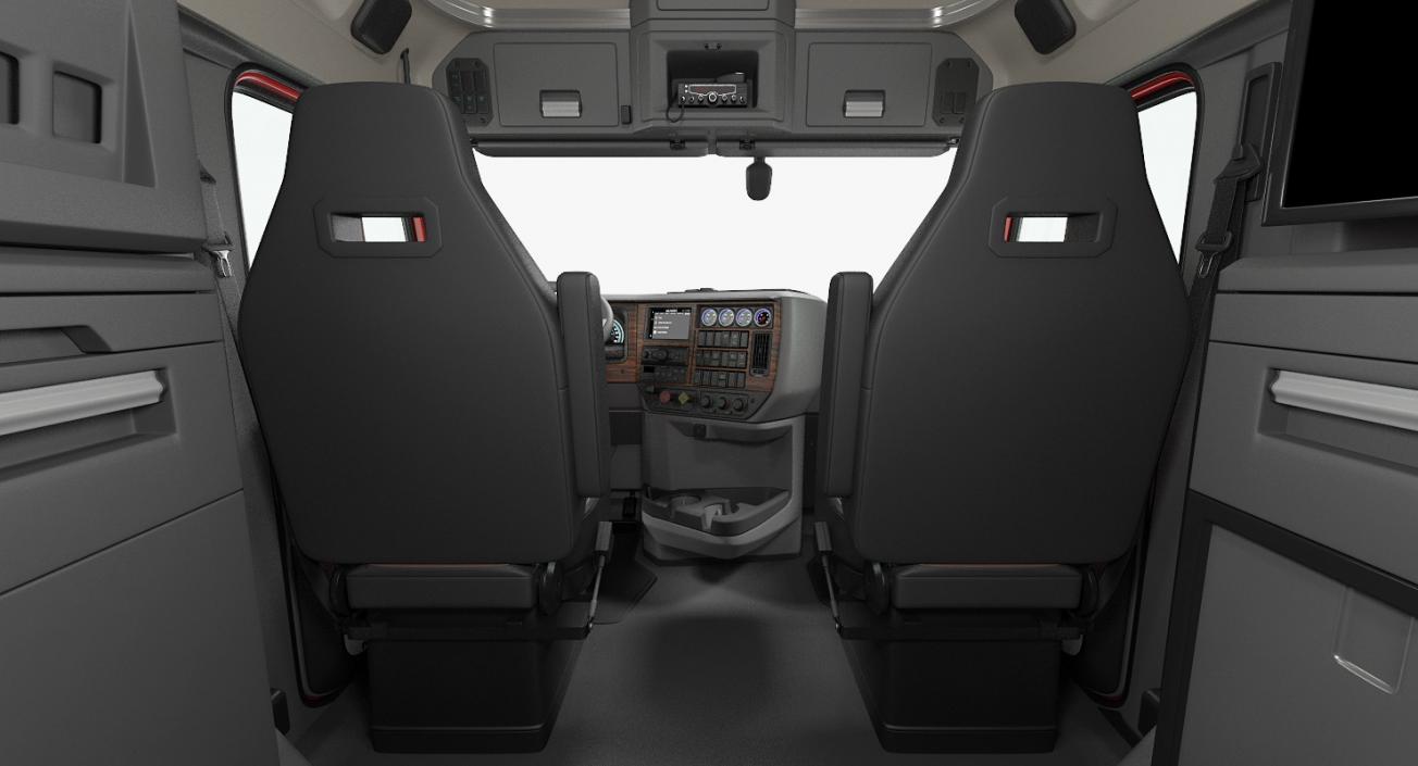 3D Mack Truck Cabin