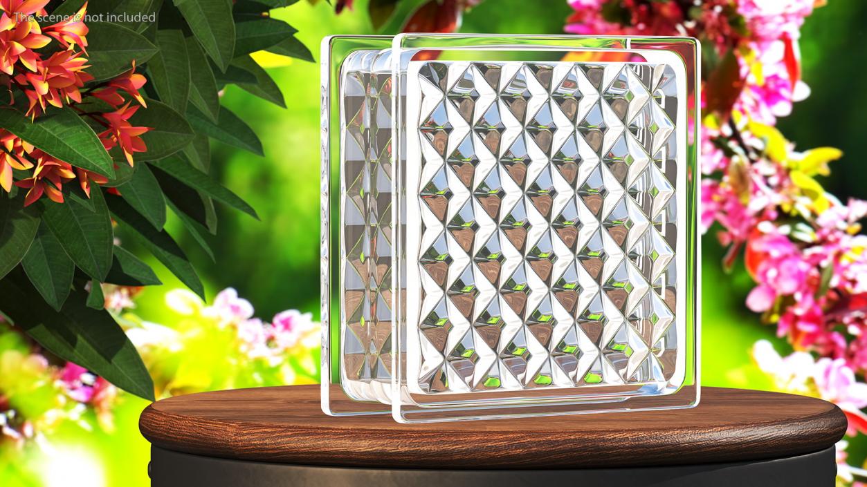 3D model Glass Blocks Collection 3