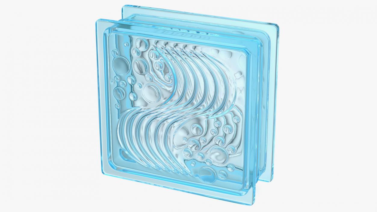 3D model Glass Blocks Collection 3