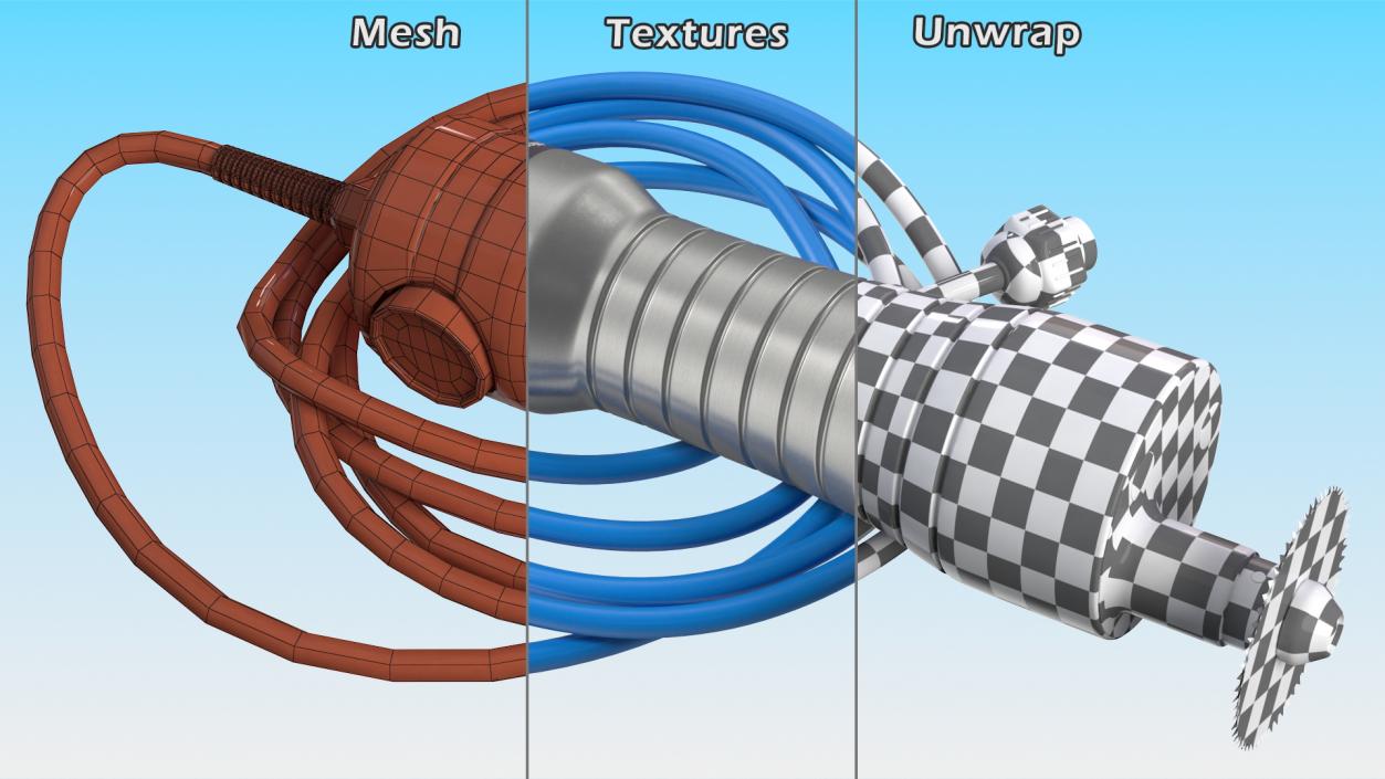 3D Mopec Swordfish Autopsy Saw BD141 model