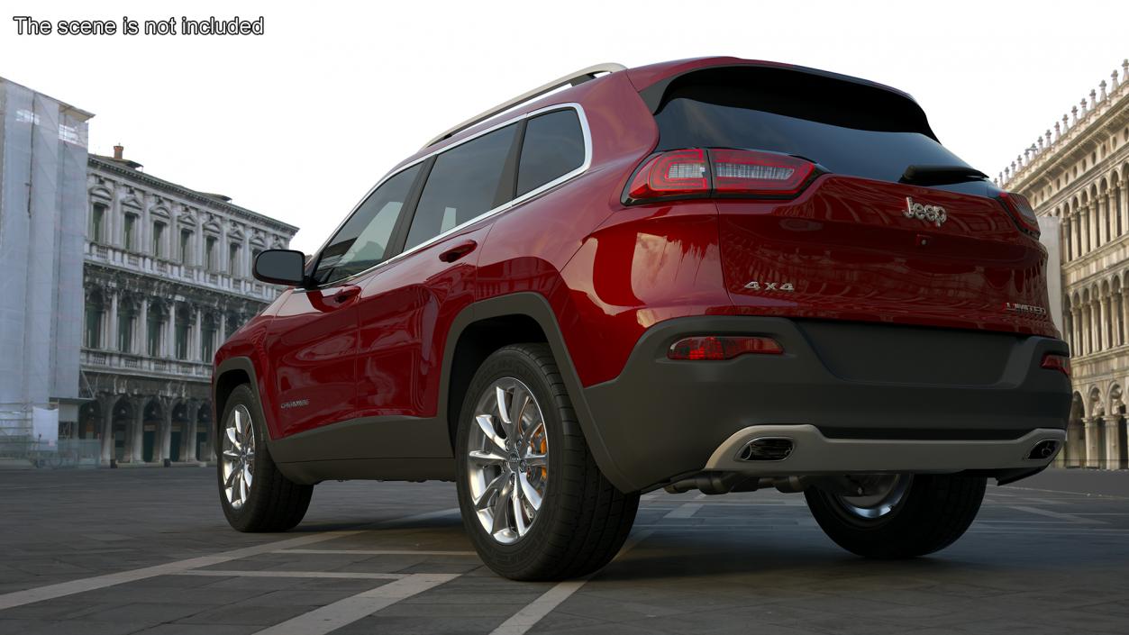 Jeep Cherokee SUV 3D