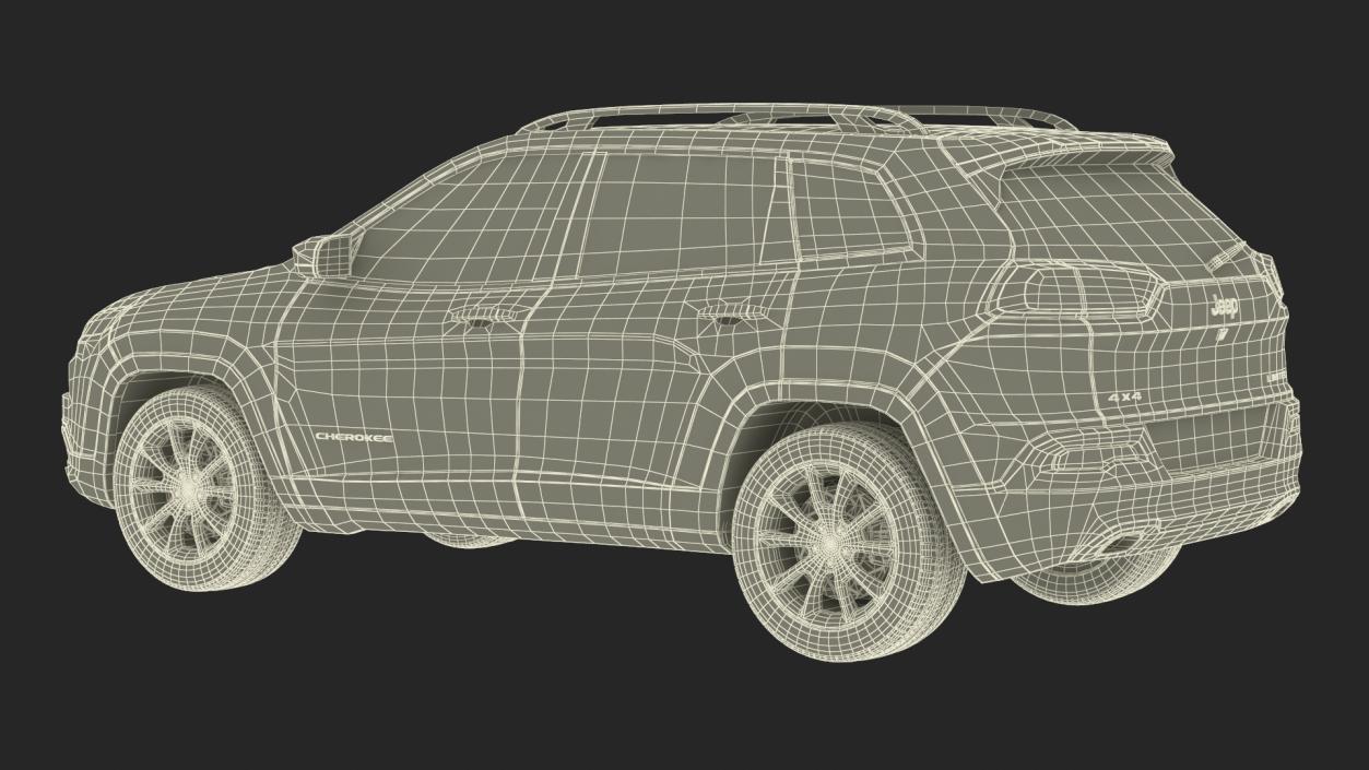 Jeep Cherokee SUV 3D