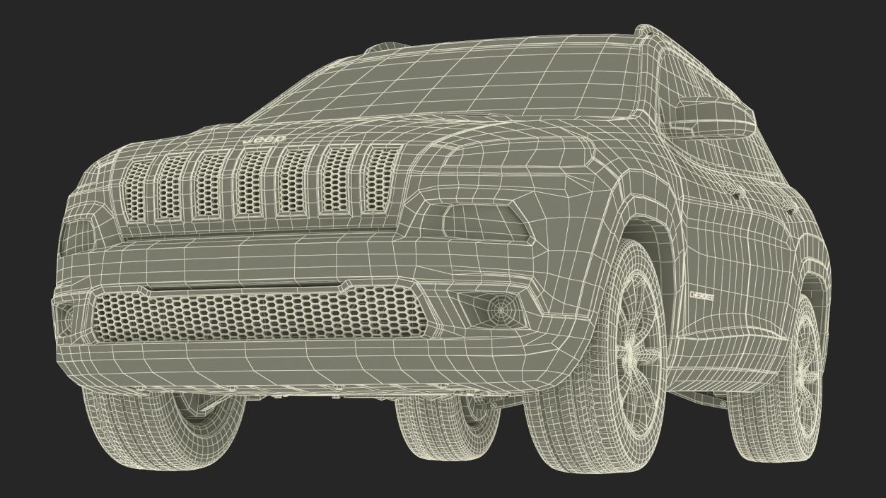 Jeep Cherokee SUV 3D