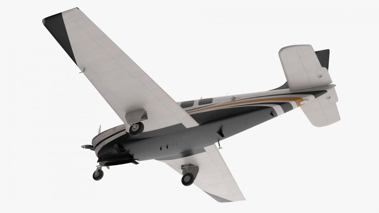 Beechcraft Bonanza Plane 3D model