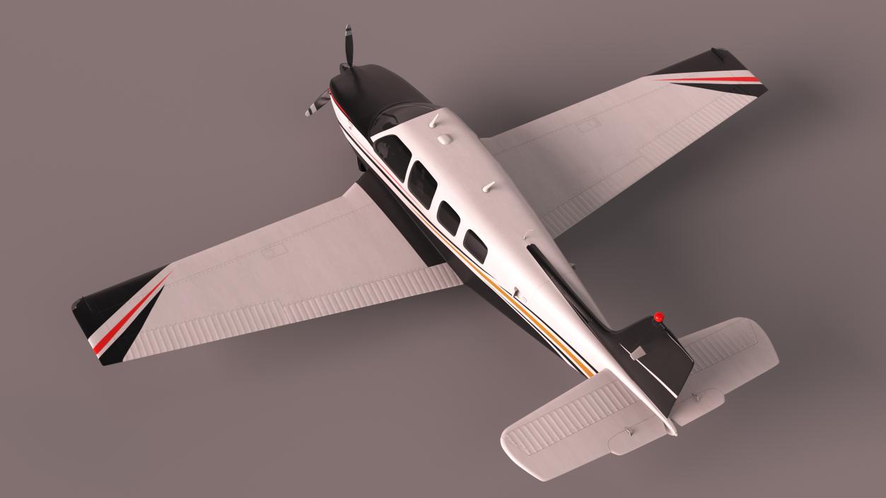 Beechcraft Bonanza Plane 3D model