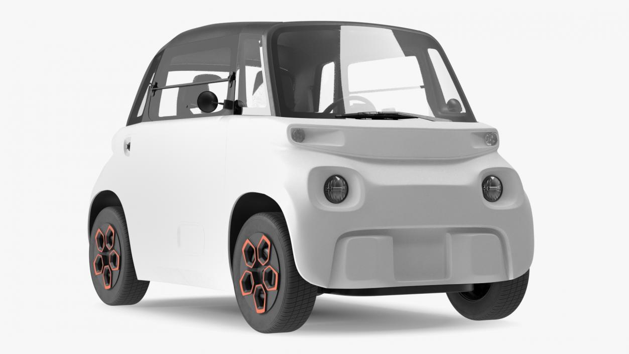 3D Urban Electric Car model