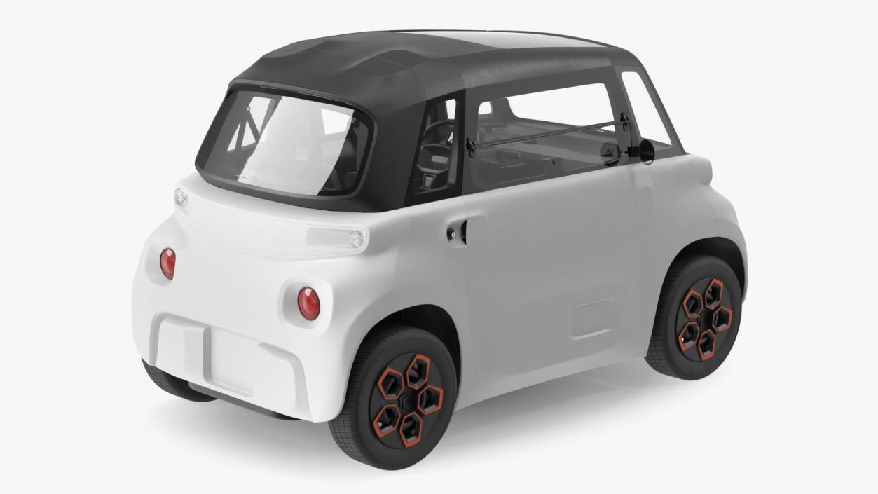 3D Urban Electric Car model