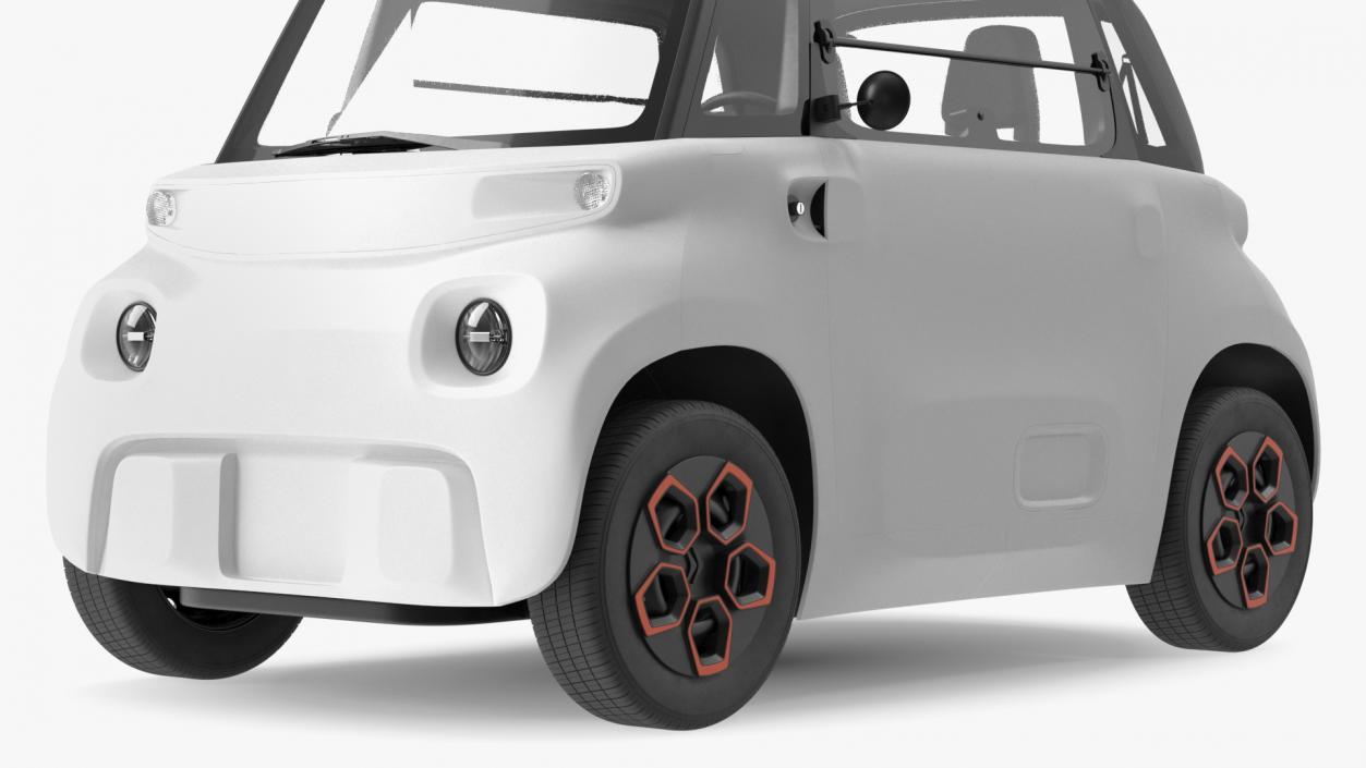 3D Urban Electric Car model