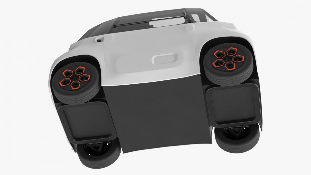 3D Urban Electric Car model