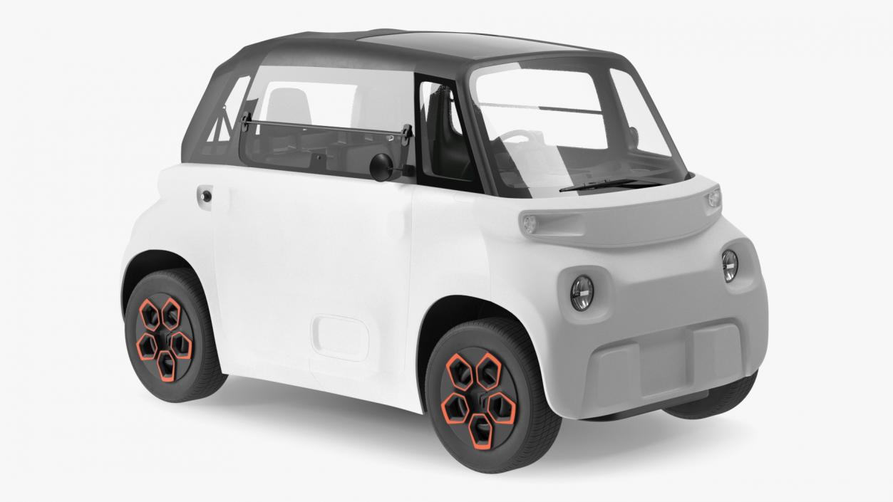 3D Urban Electric Car model