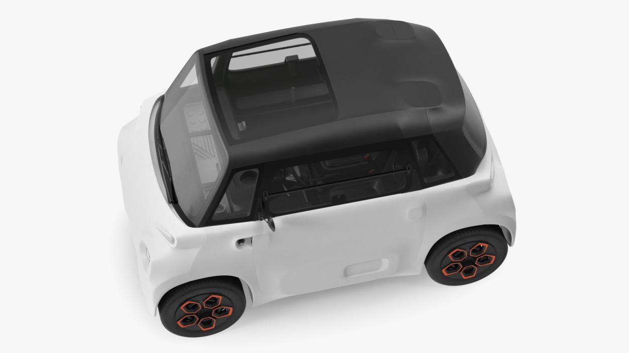 3D Urban Electric Car model