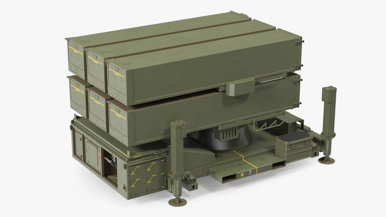 3D model Air Defense Missile Systems Collection 3