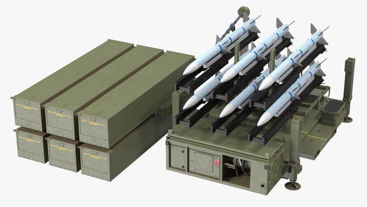 3D model Air Defense Missile Systems Collection 3