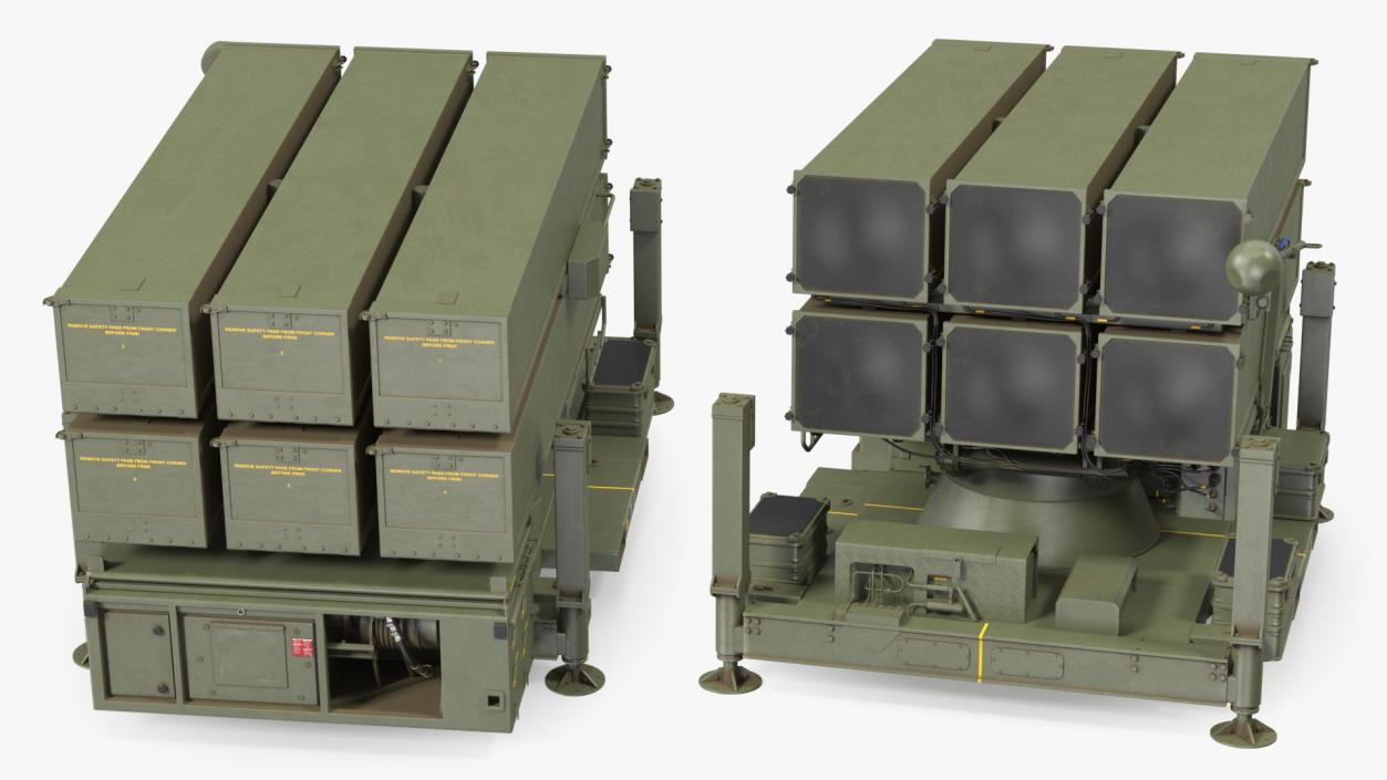 3D model Air Defense Missile Systems Collection 3