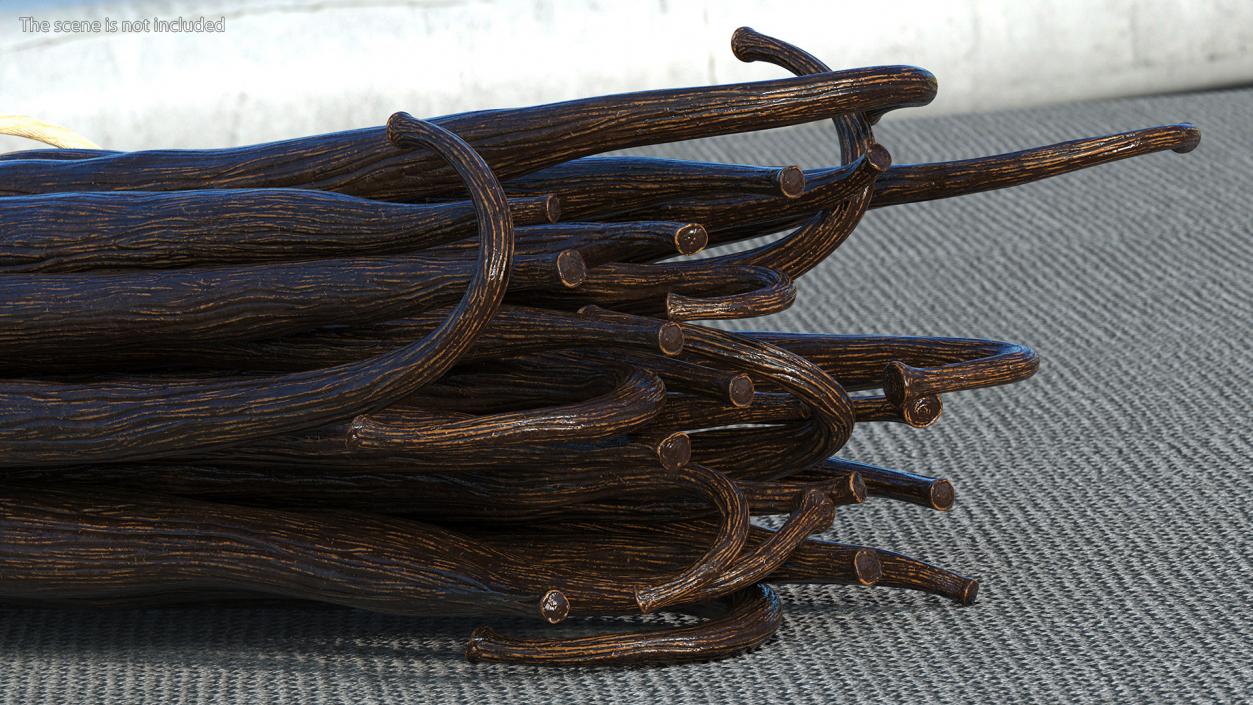 3D model Vanilla Sticks Bunch