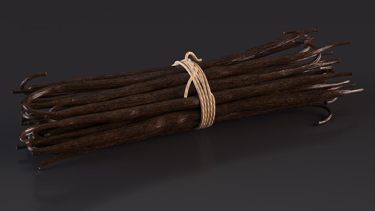 3D model Vanilla Sticks Bunch