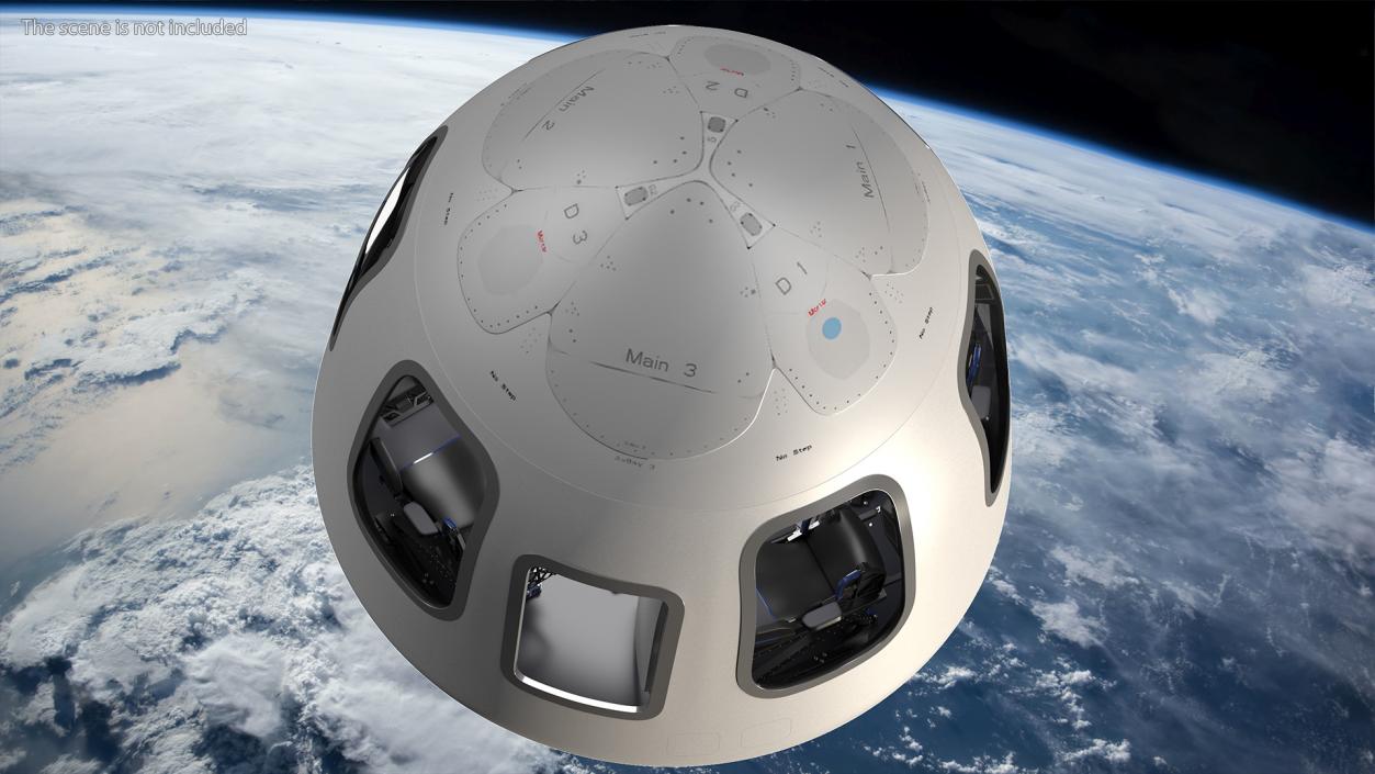 Crew Capsule 3D