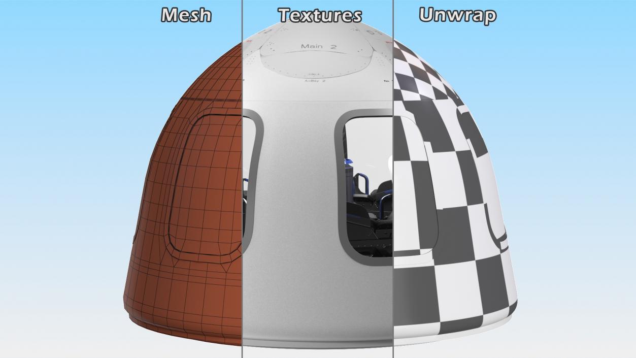 Crew Capsule 3D