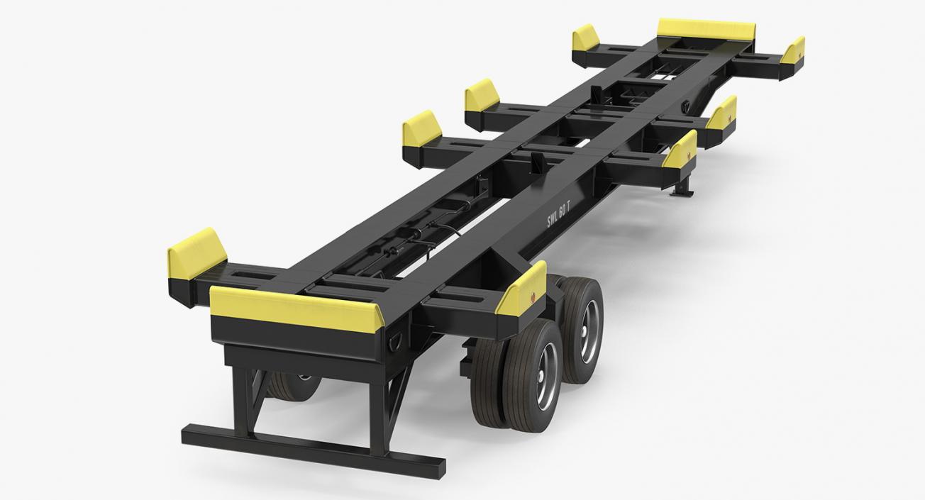 3D Seacom Terminal Chassis for ISO Container