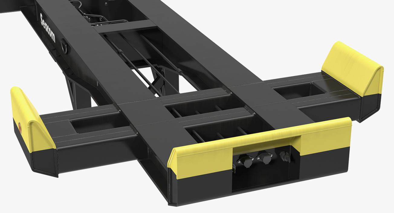 3D Seacom Terminal Chassis for ISO Container