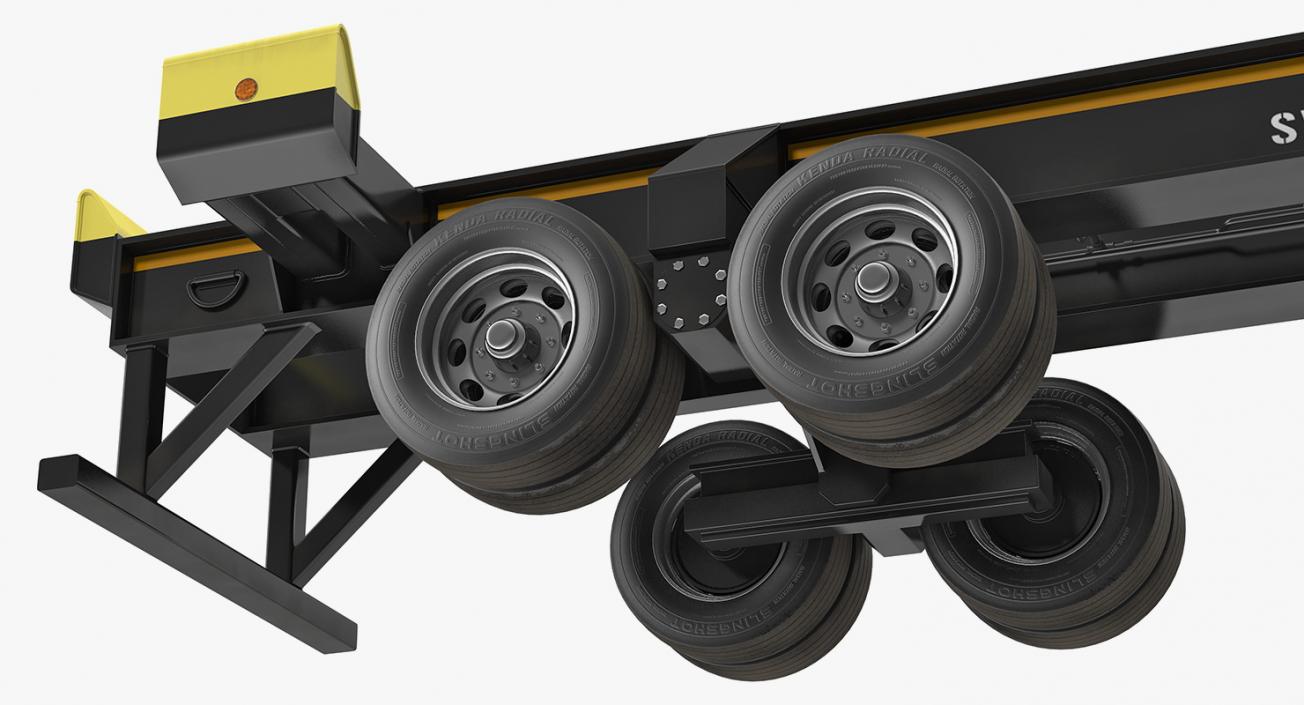 3D Seacom Terminal Chassis for ISO Container