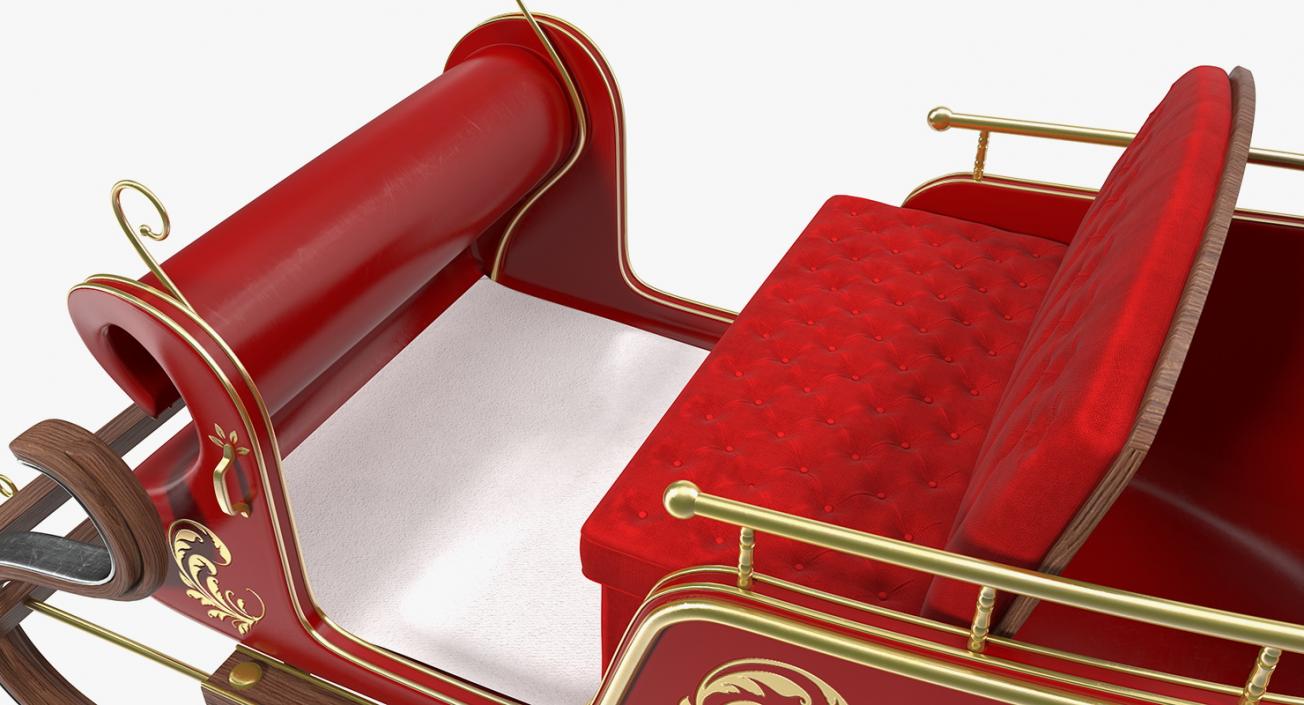 Santa Sleigh 3D