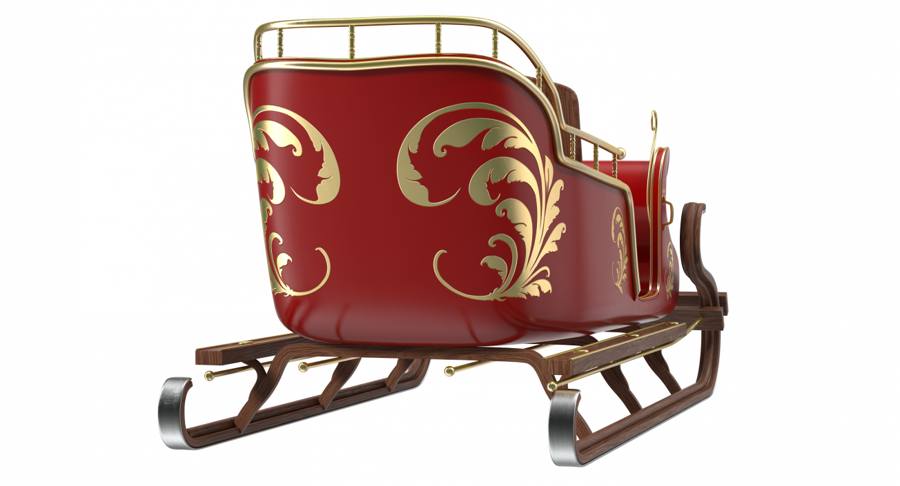 Santa Sleigh 3D