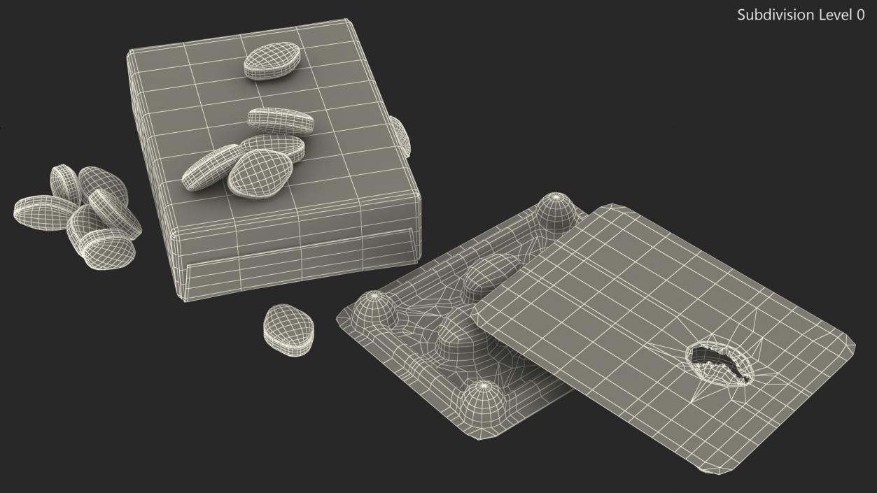 Bunch of Pills 3D model