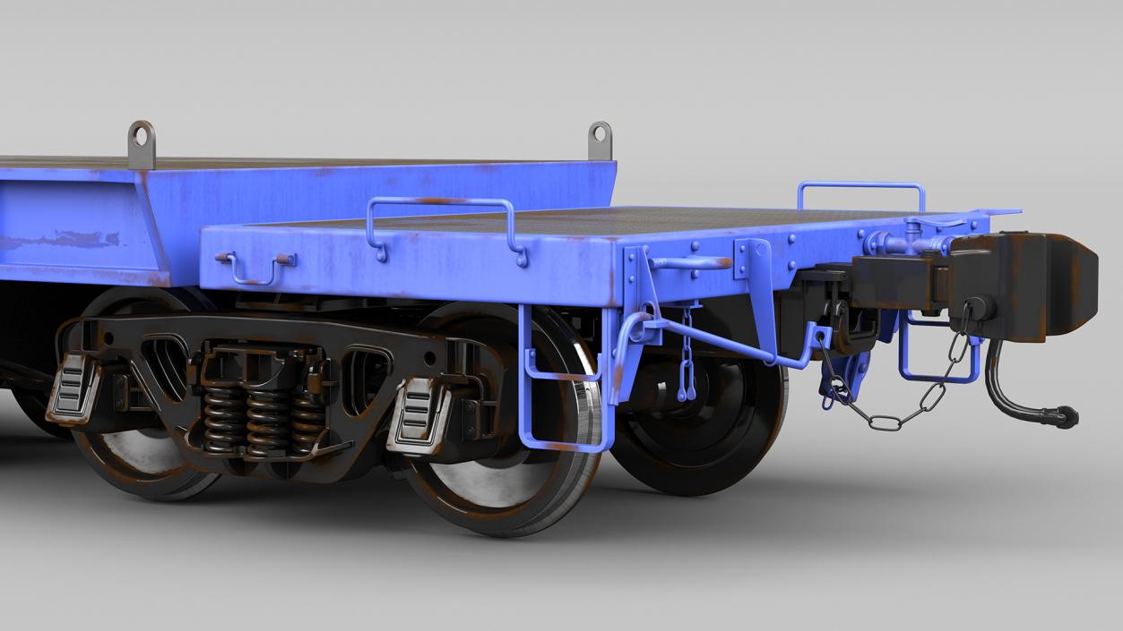 3D Heavy Duty Flatcar(1)