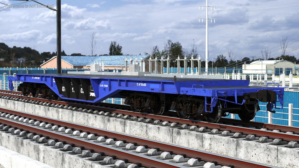 3D Heavy Duty Flatcar(1)