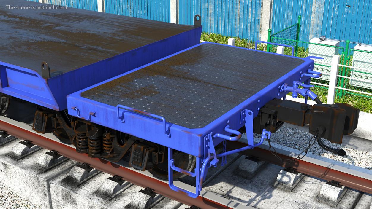 3D Heavy Duty Flatcar(1)