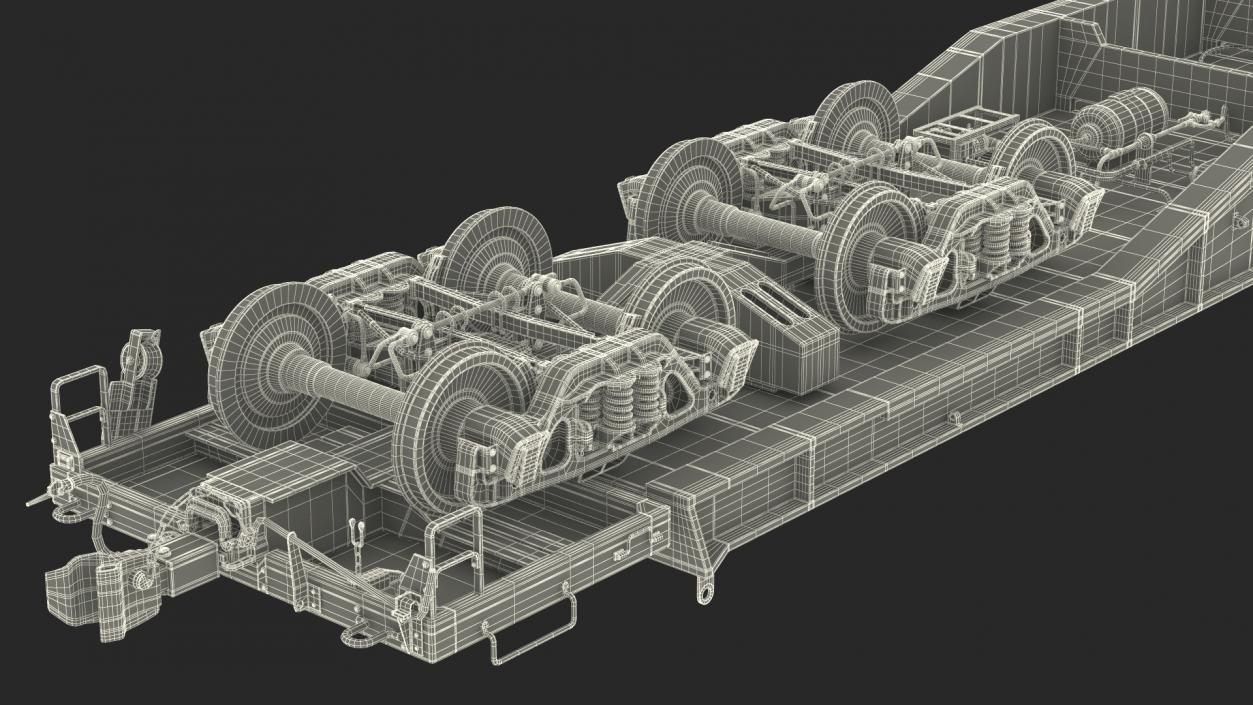 3D Heavy Duty Flatcar(1)