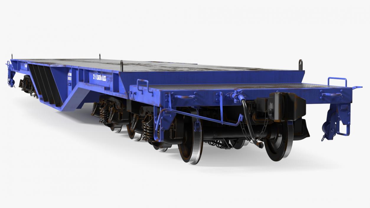 3D Heavy Duty Flatcar(1)