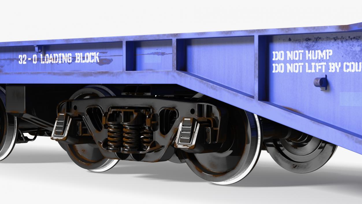 3D Heavy Duty Flatcar(1)