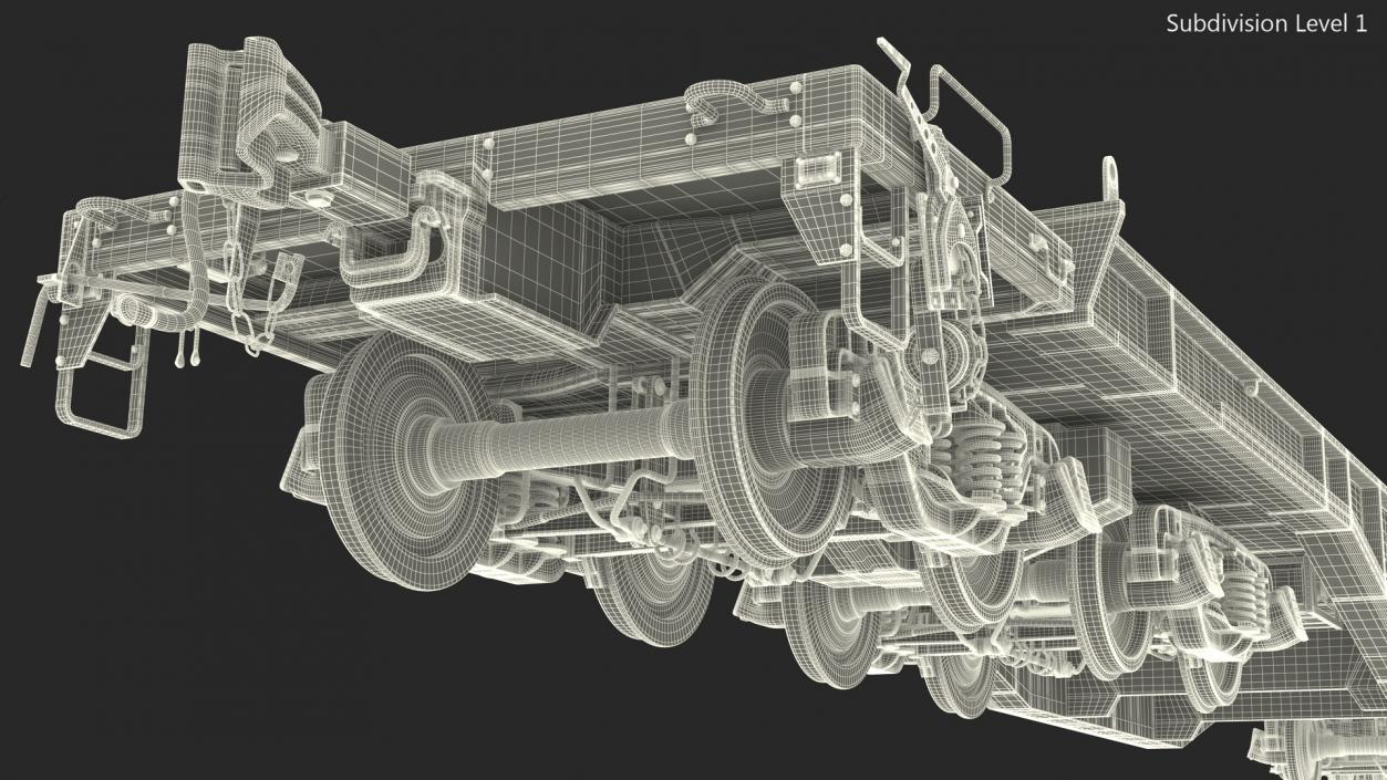 3D Heavy Duty Flatcar(1)