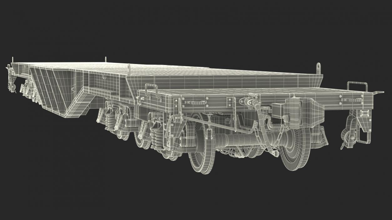 3D Heavy Duty Flatcar(1)