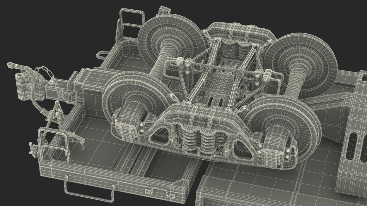 3D Heavy Duty Flatcar(1)