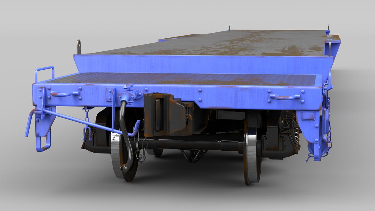 3D Heavy Duty Flatcar(1)